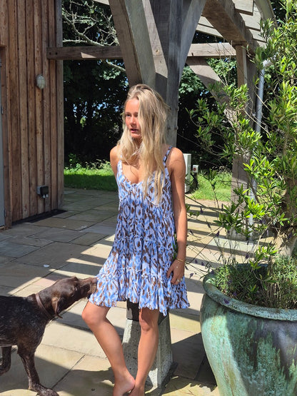 Sun dress short in 4 colours