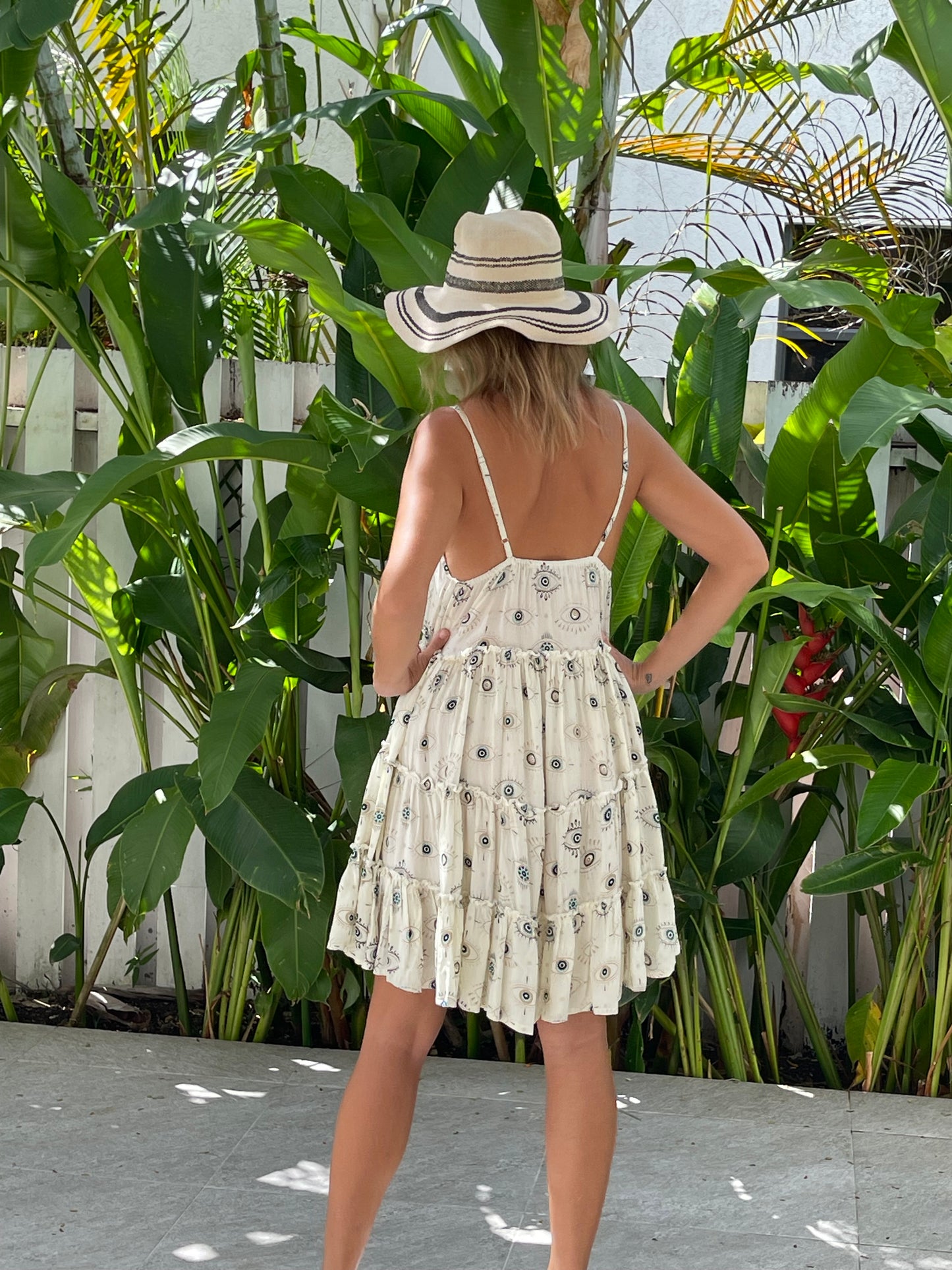 Sun dress short in 4 colours