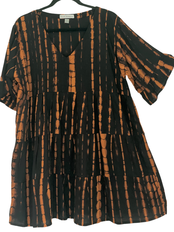 Loose Tunic Top /beach dress  choice of  EIGHT  colours one size perfect cover up