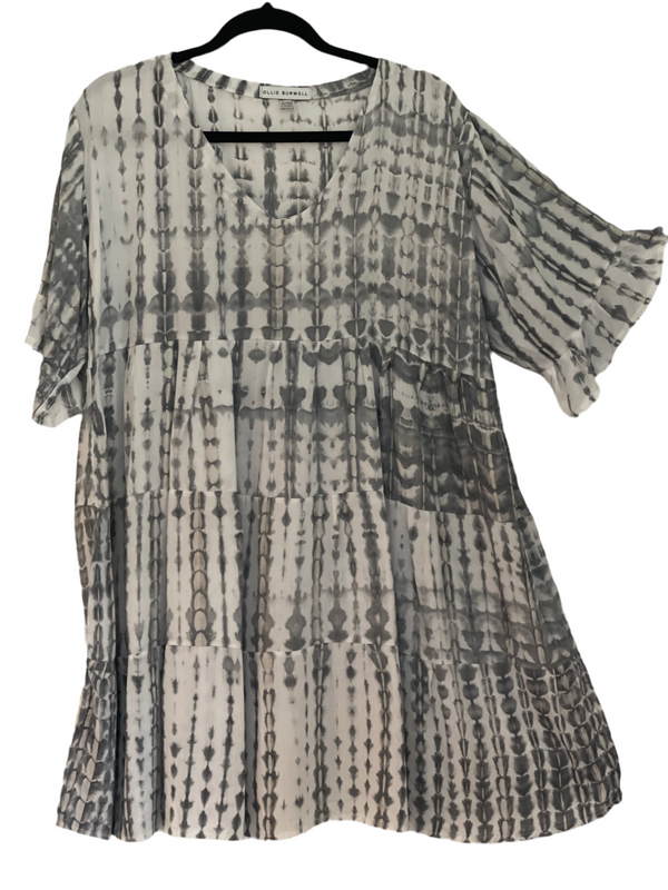 Loose Tunic Top /beach dress  choice of  EIGHT  colours one size perfect cover up