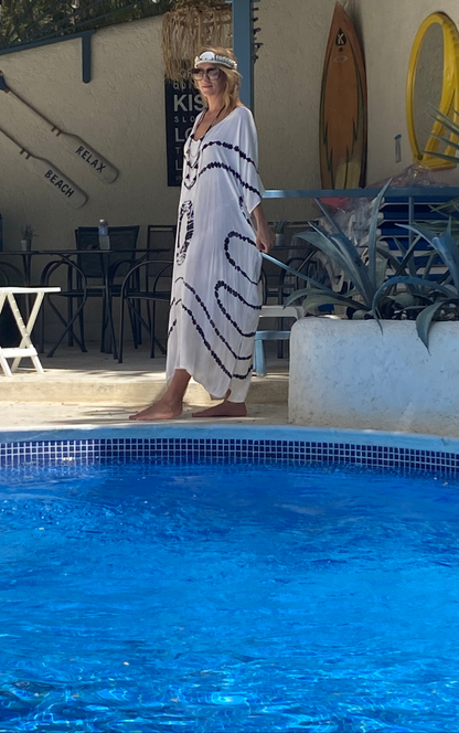 Kaftan Maxi One Size - White