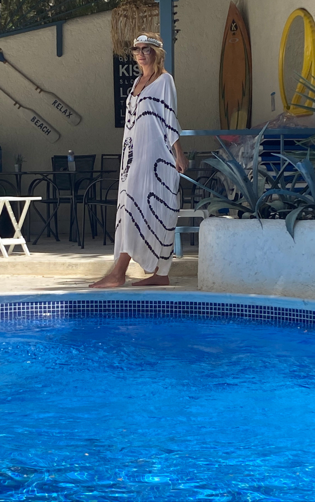 Kaftan Maxi One Size - White