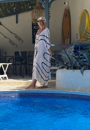 Kaftan Maxi One Size - White