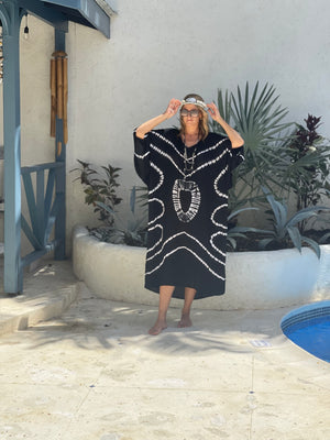 Kaftan Maxi One Size - Black