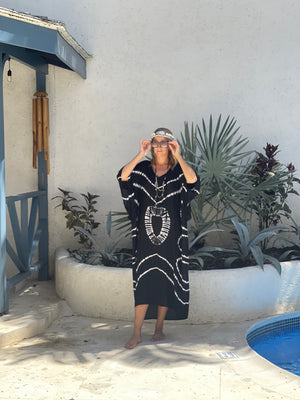 Kaftan Maxi One Size - Black