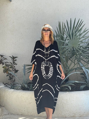 Kaftan Maxi One Size - Black