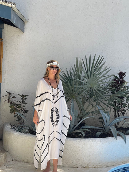 Kaftan Maxi One Size - White