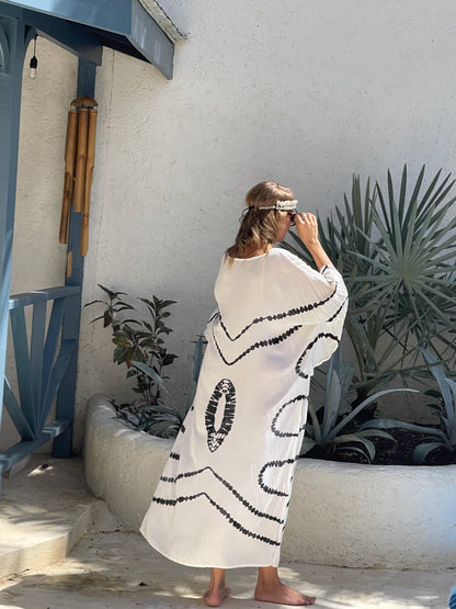 Kaftan Maxi One Size - White