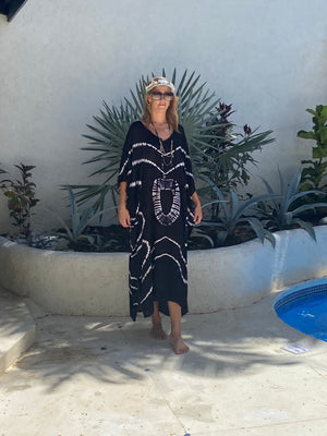 Kaftan Maxi One Size - Black