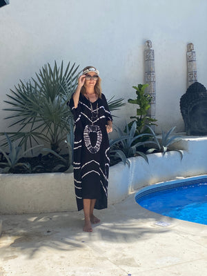 Kaftan Maxi One Size - Black