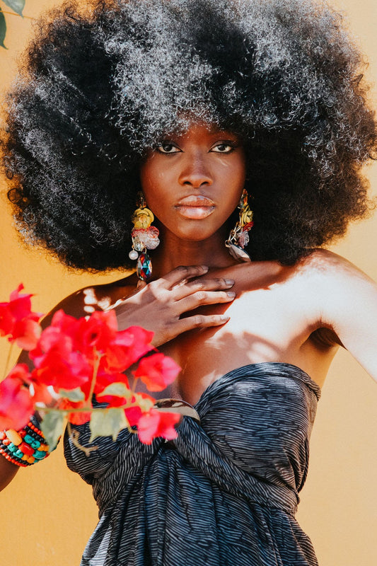 Black  & grey Echo voile ( soft natural cotton)