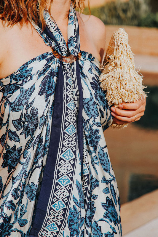 Beach clutch bag ( hand woven pineapple leaf )