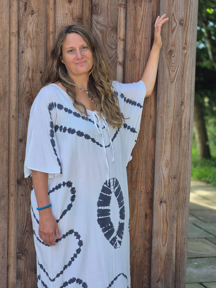 Kaftan Maxi One Size - White