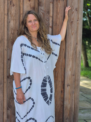 Kaftan Maxi One Size - White
