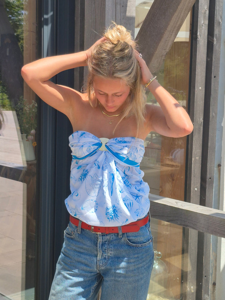 Voile Seashore Sarong - Turquoise