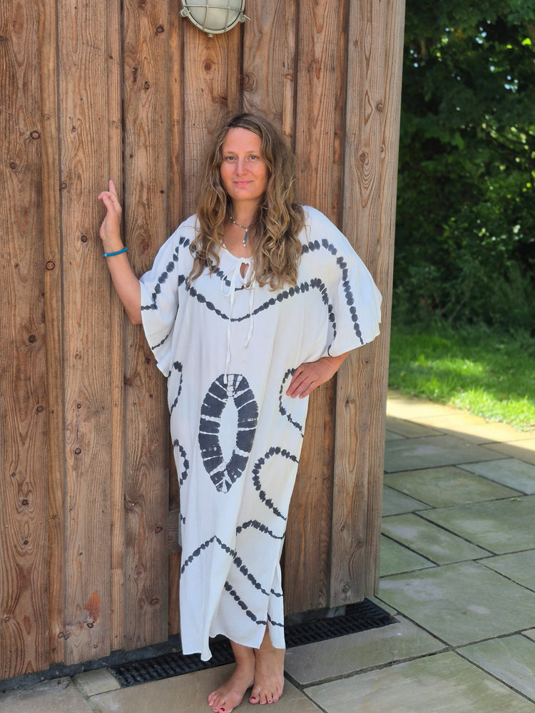 Kaftan Maxi One Size - White