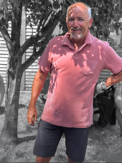 Men's Polo shirt  Terracotta