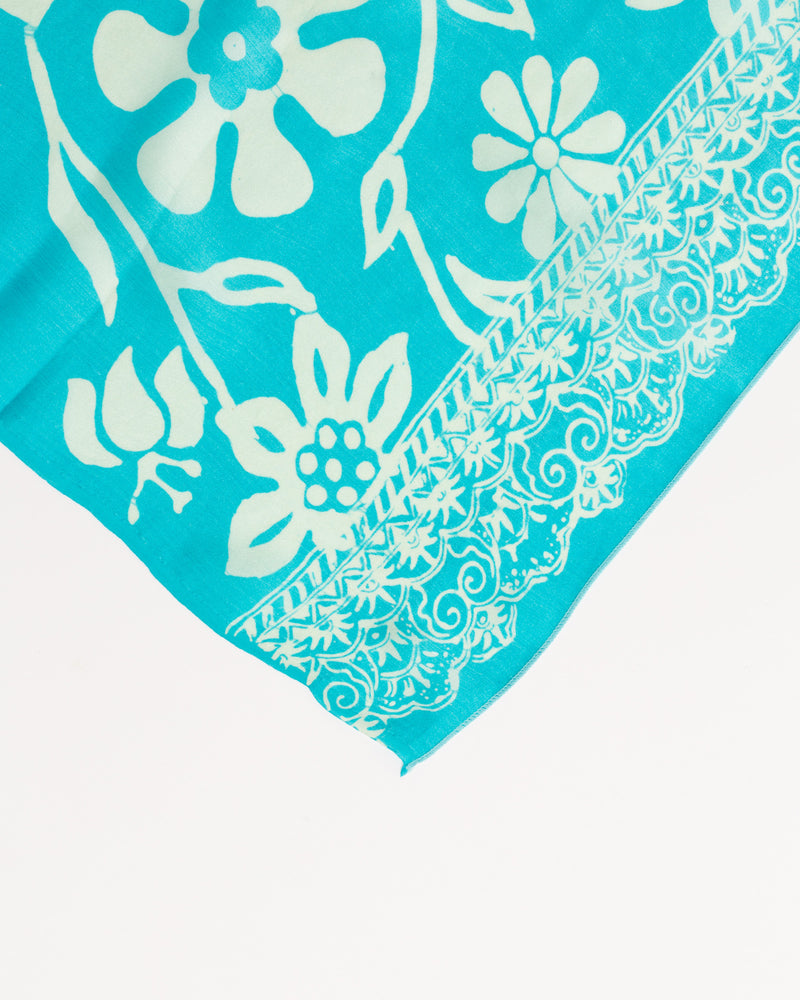 Anenome - Turquoise Silk