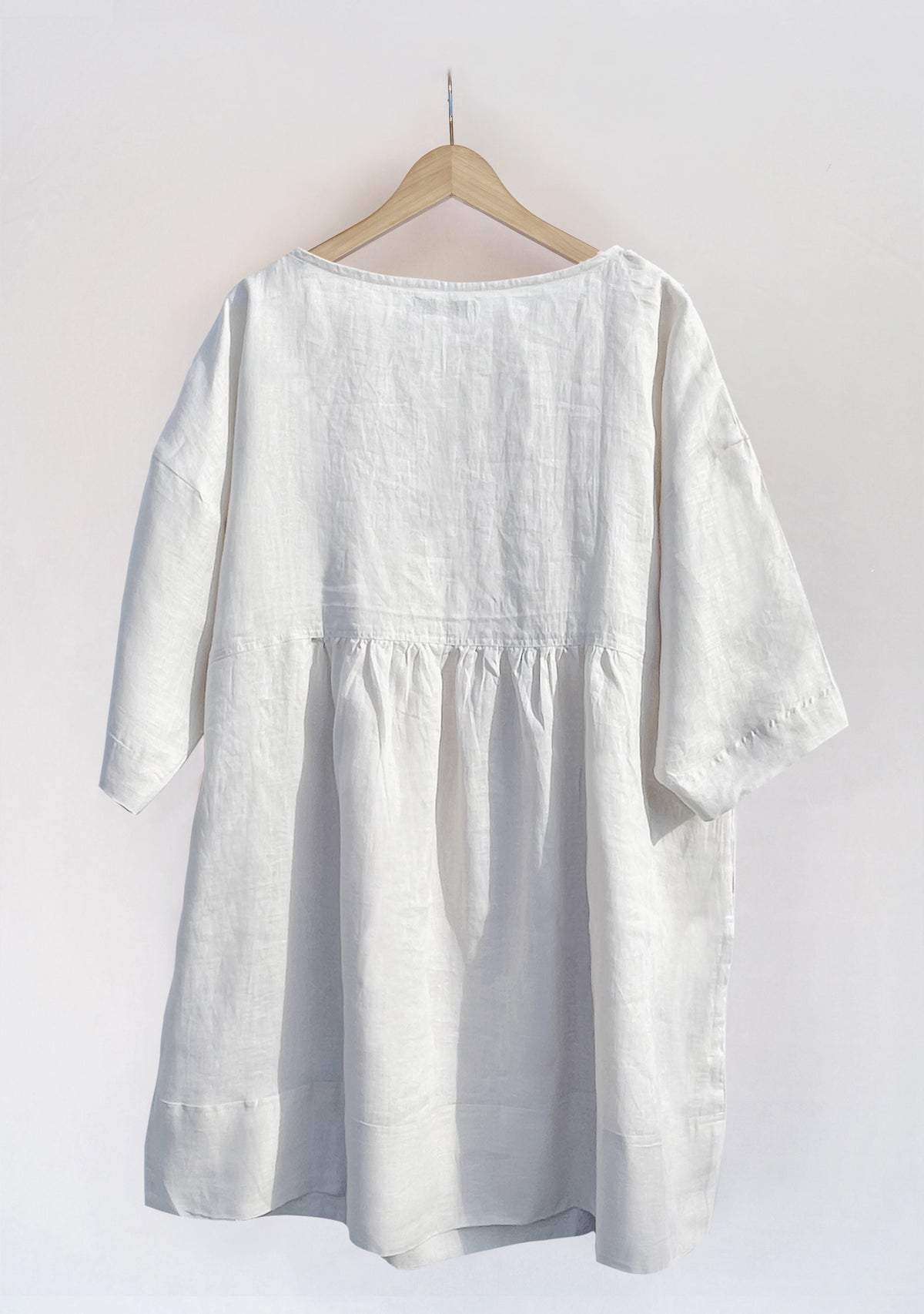 Betty Linen  dress  Pale Taupe