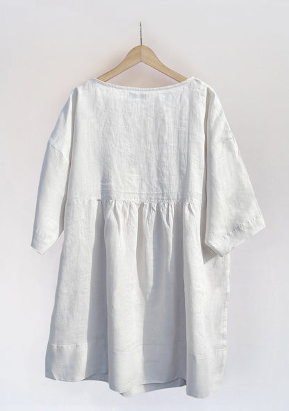 Betty Linen  dress  Pale Taupe