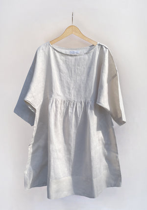 Betty Linen  dress  Pale Taupe