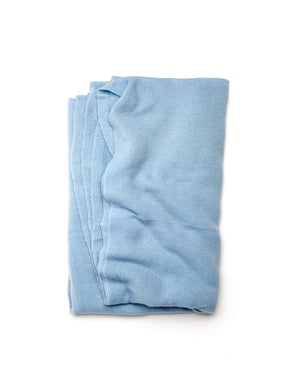 Cashmere Supersize Powder blue scarf