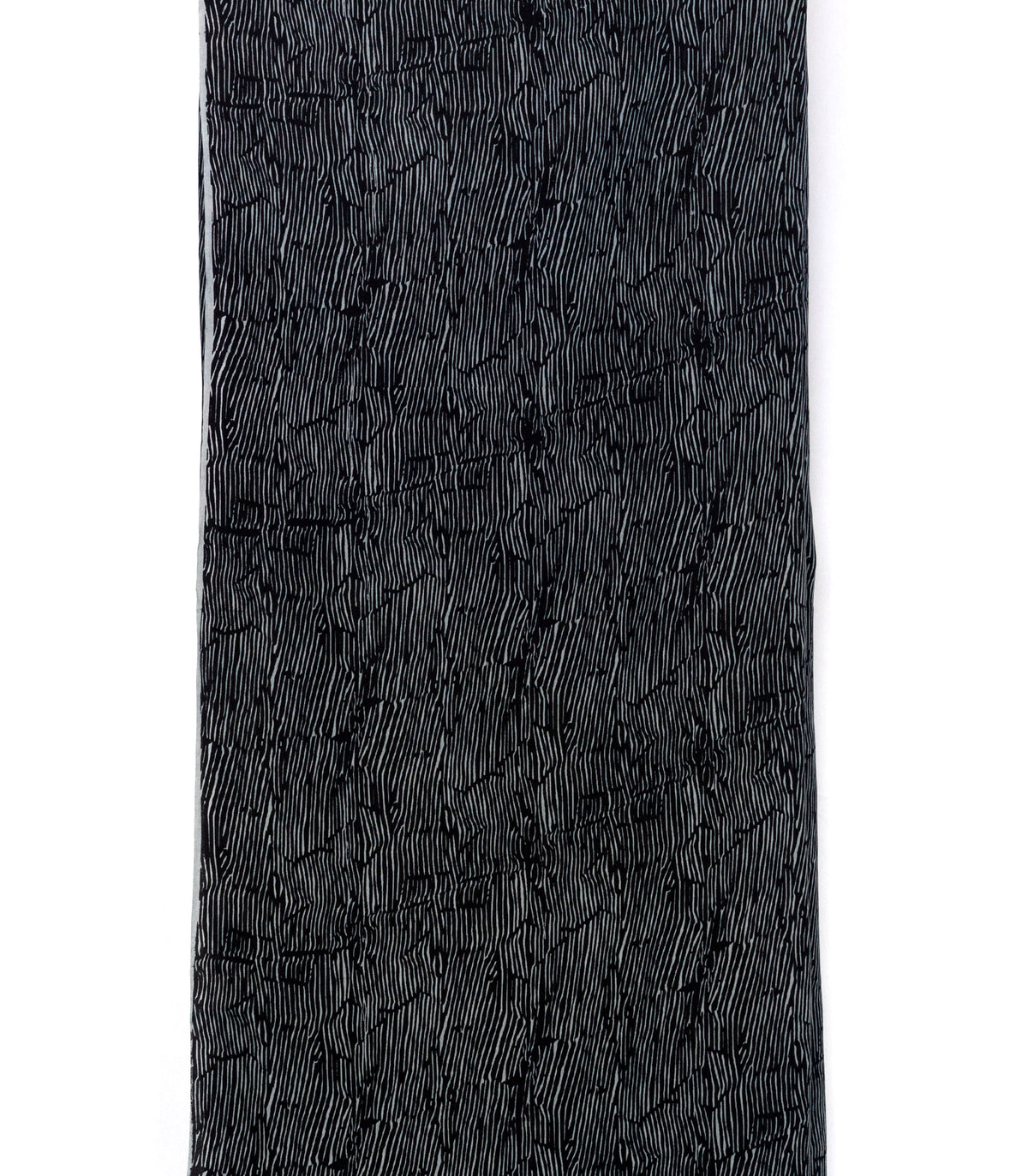 Black  & grey Echo voile ( soft natural cotton)